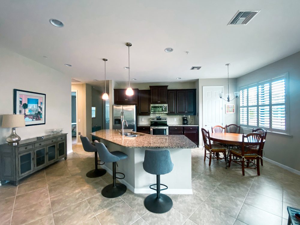 Kitchen and dining